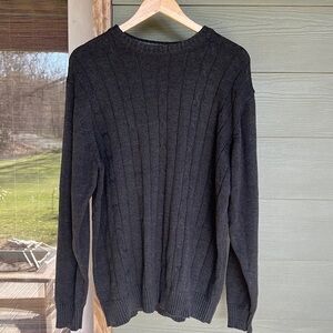 Oscar de la Renta Cable Knit Sweater